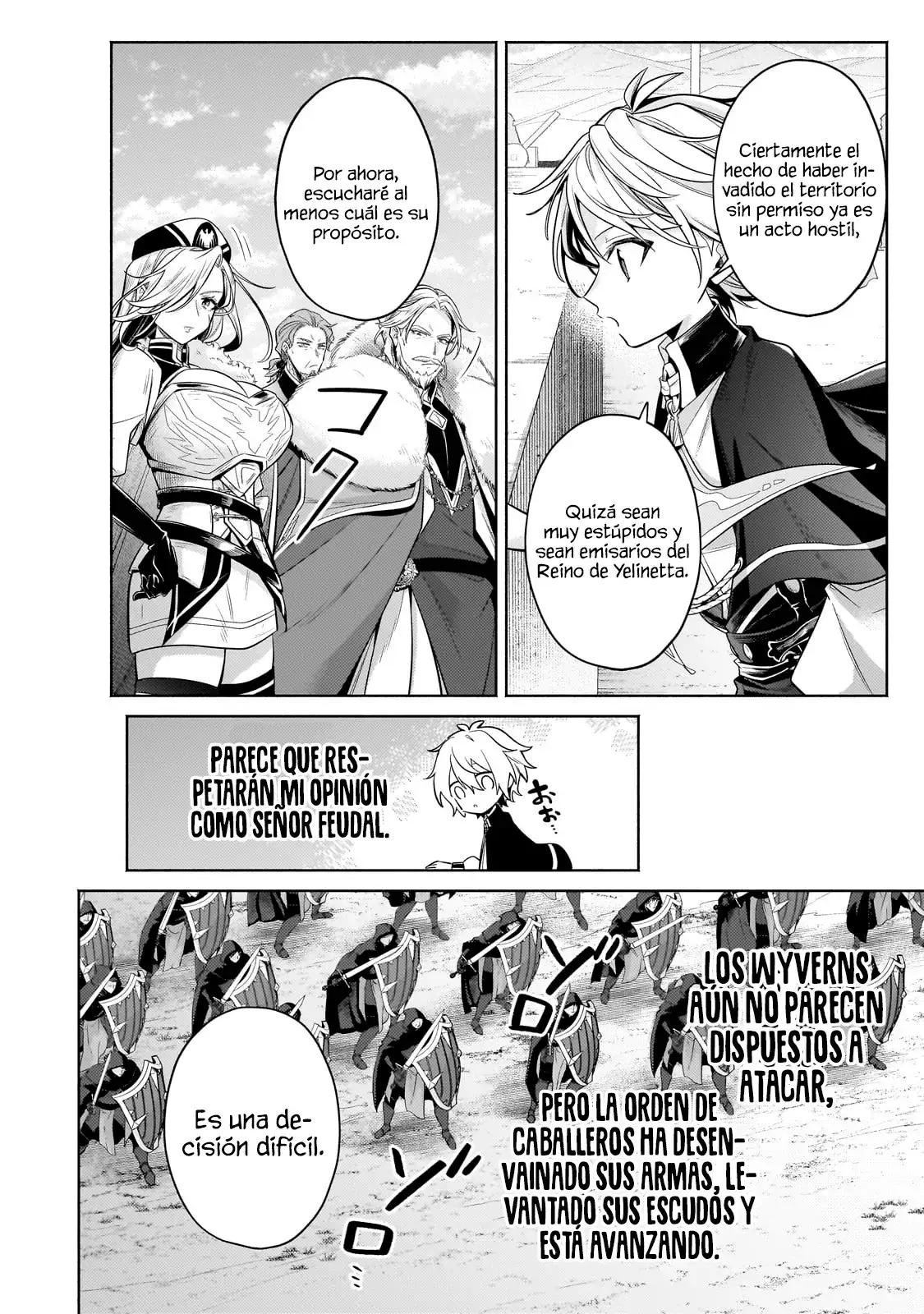 Read Okiraku Ryoushu no Tanoshii Ryouchi Bouei ES Manga Online