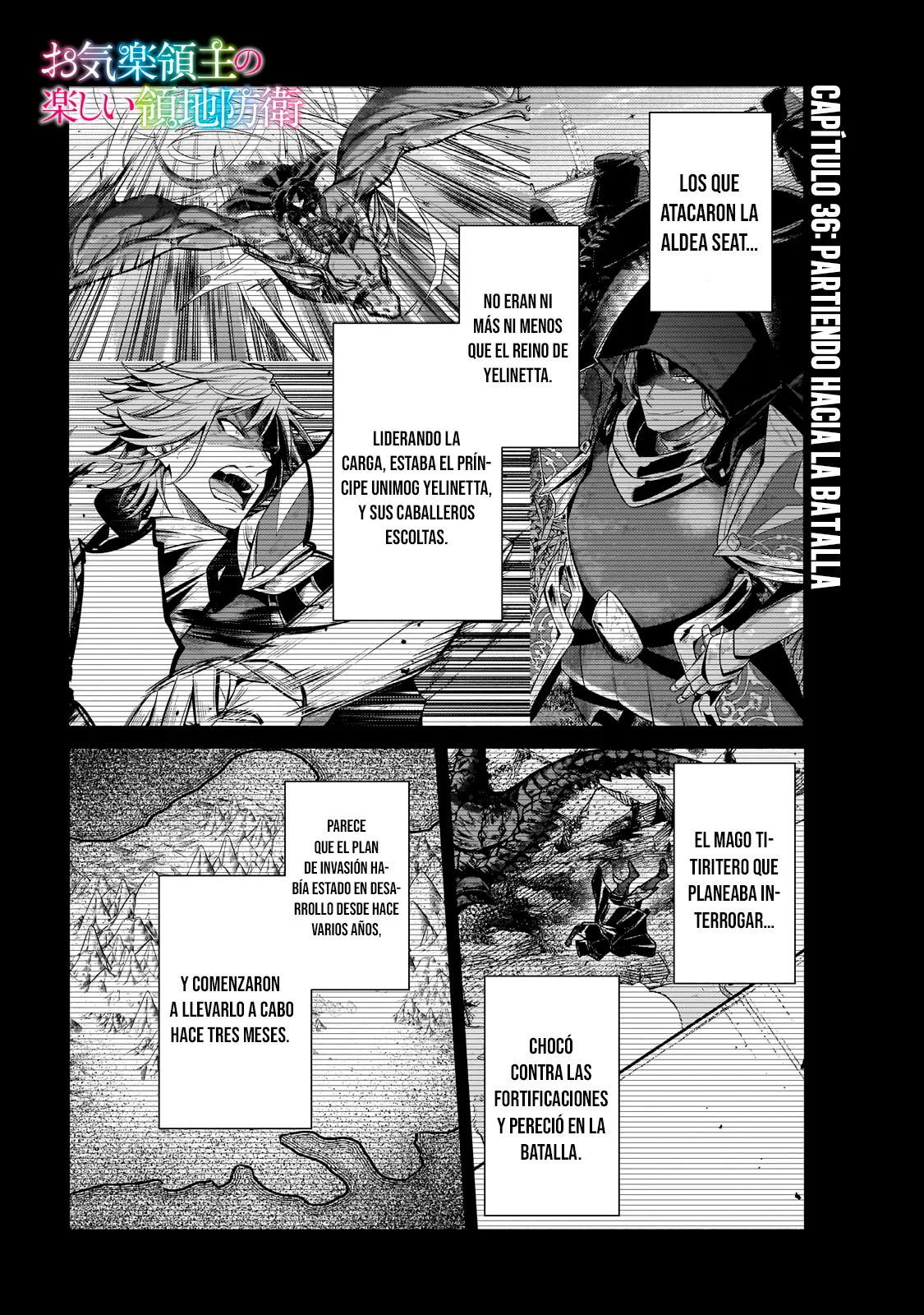 Read Okiraku Ryoushu no Tanoshii Ryouchi Bouei ES Manga Online