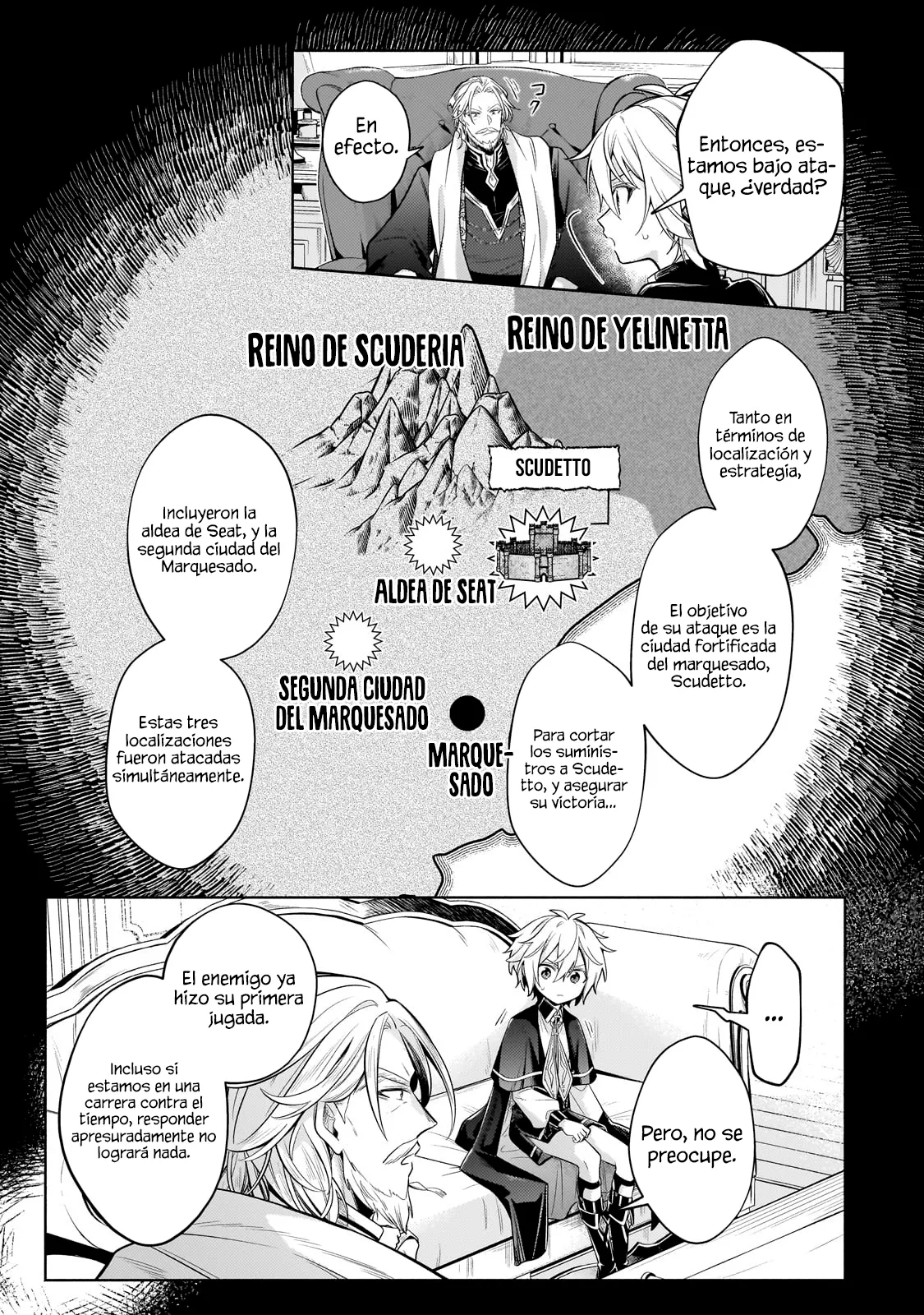 Read Okiraku Ryoushu no Tanoshii Ryouchi Bouei ES Manga Online