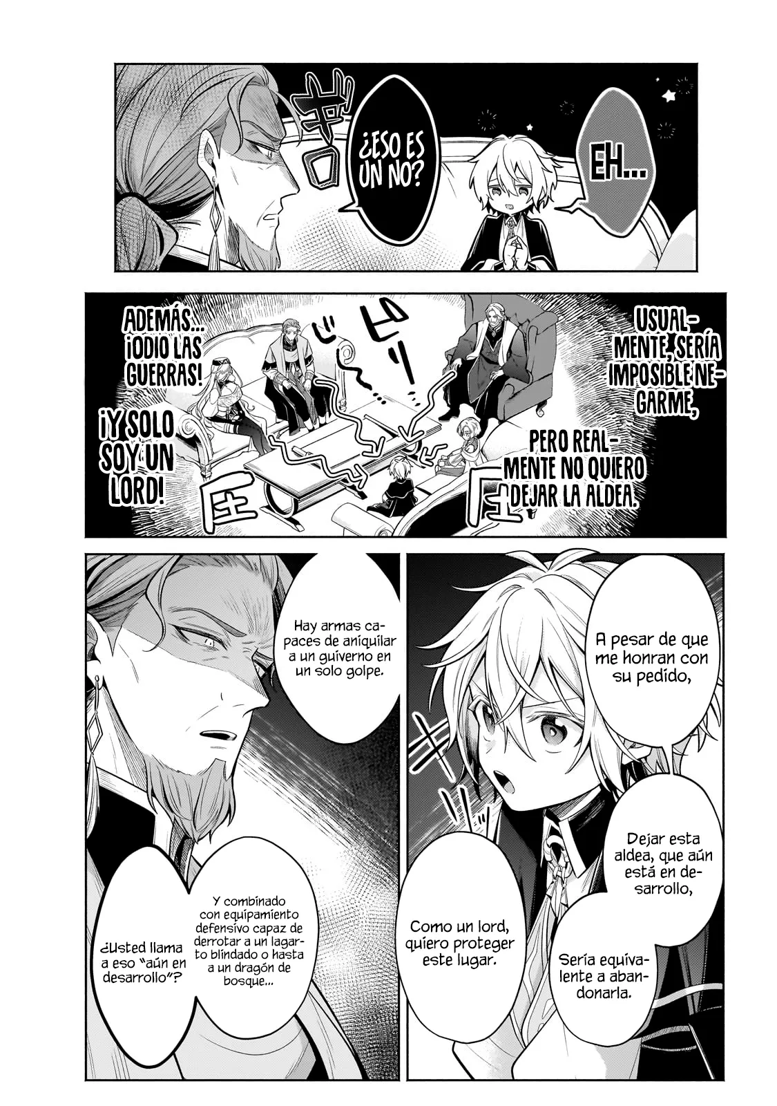 Read Okiraku Ryoushu no Tanoshii Ryouchi Bouei ES Manga Online