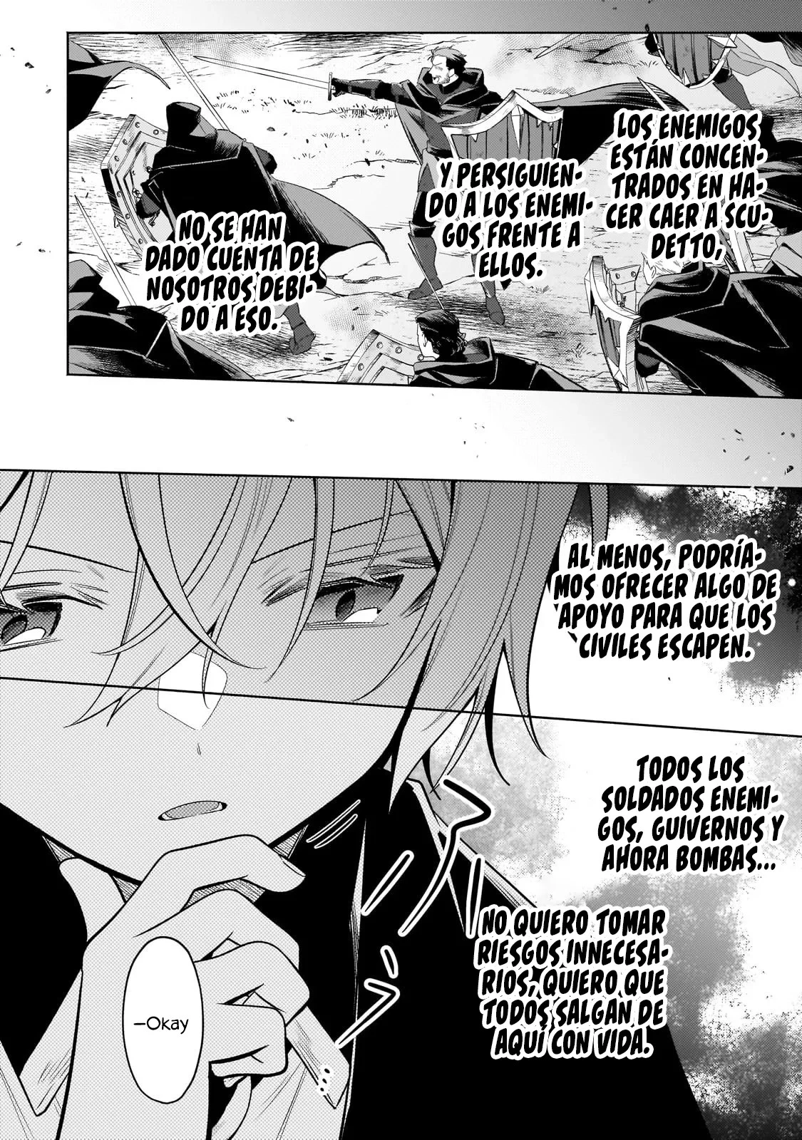 Read Okiraku Ryoushu no Tanoshii Ryouchi Bouei ES Manga Online