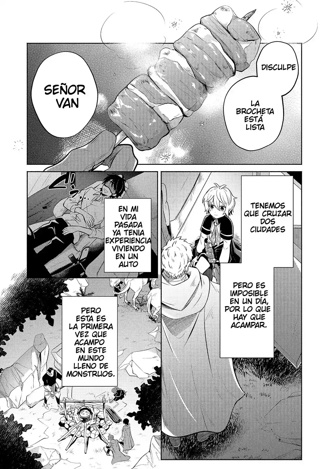 Read Okiraku Ryoushu no Tanoshii Ryouchi Bouei ES Manga Online