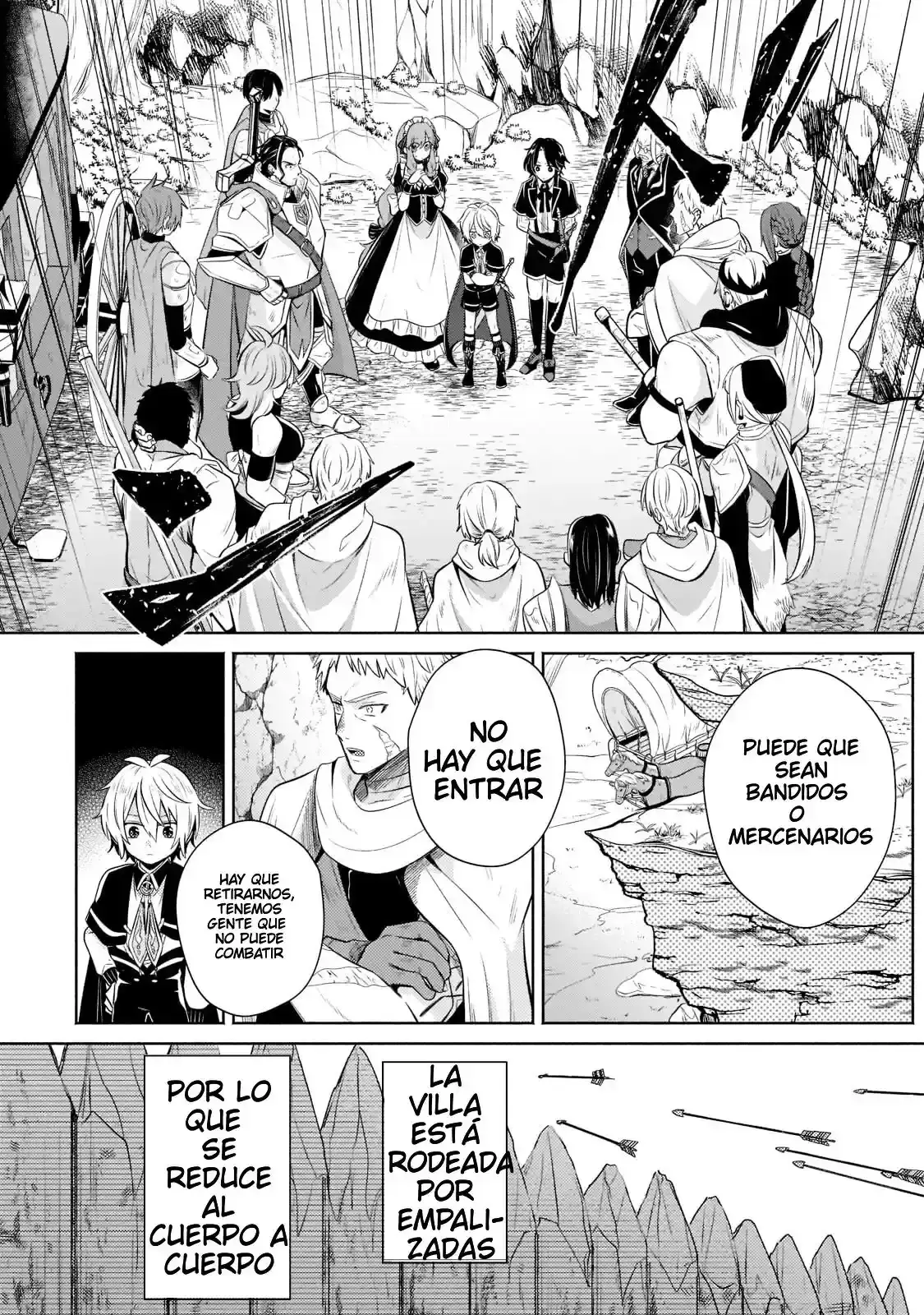 Read Okiraku Ryoushu no Tanoshii Ryouchi Bouei ES Manga Online