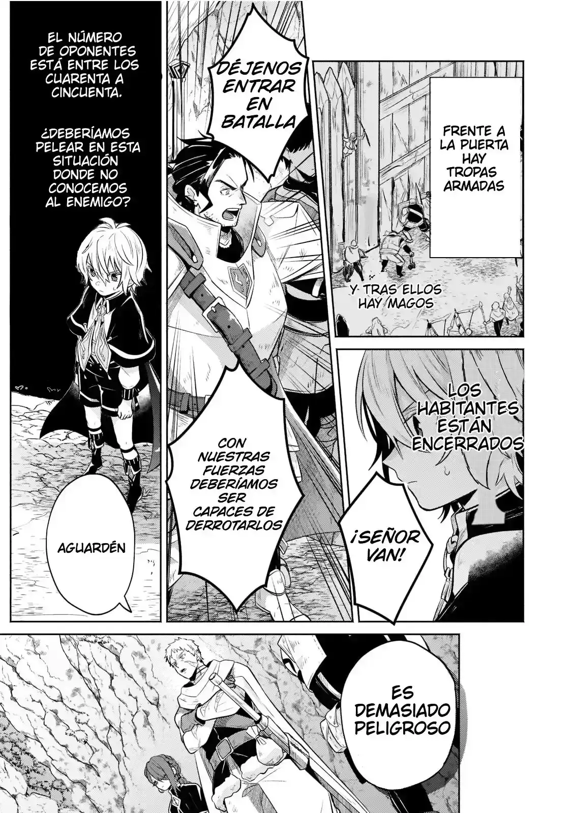 Read Okiraku Ryoushu no Tanoshii Ryouchi Bouei ES Manga Online