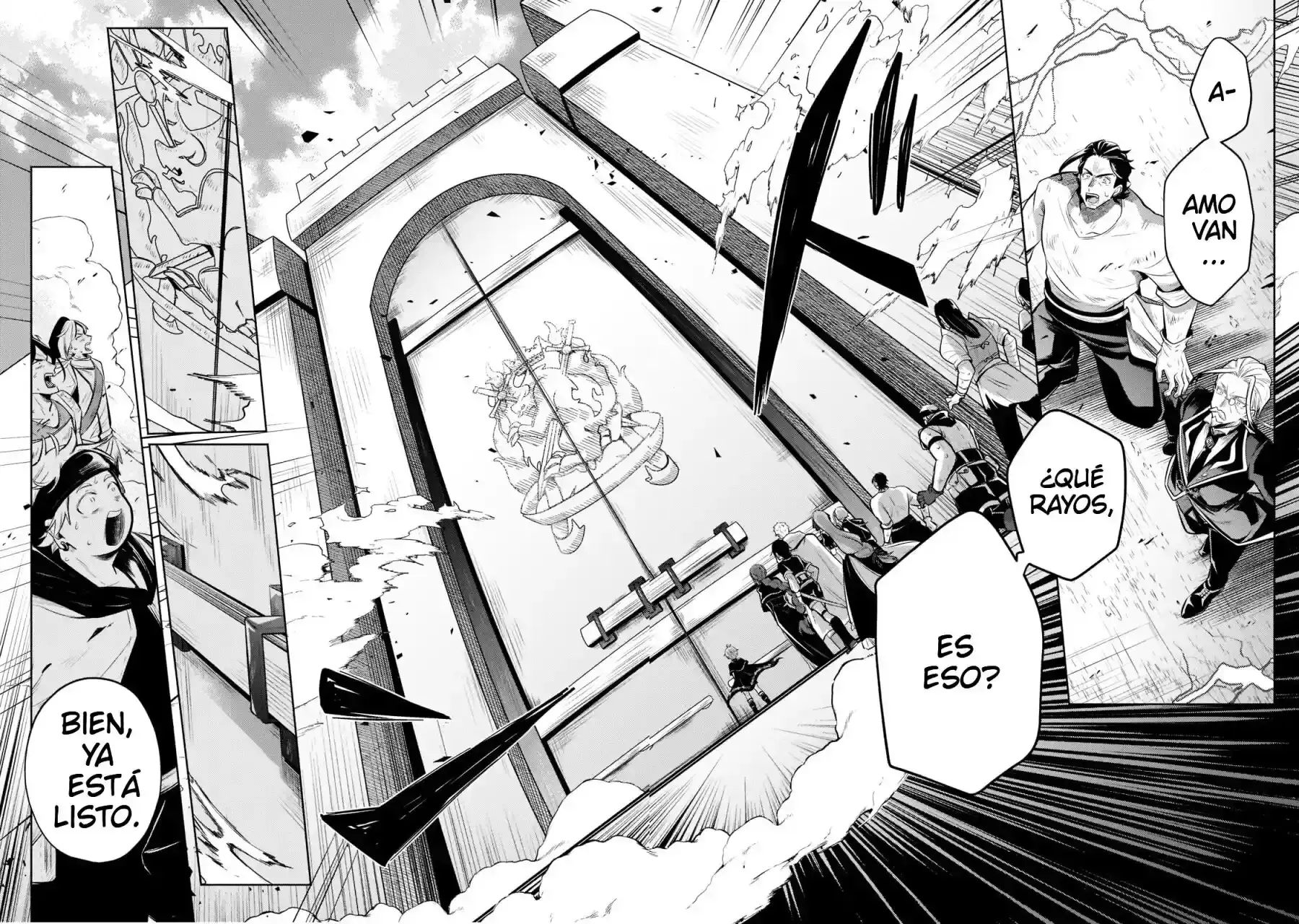 Read Okiraku Ryoushu no Tanoshii Ryouchi Bouei ES Manga Online