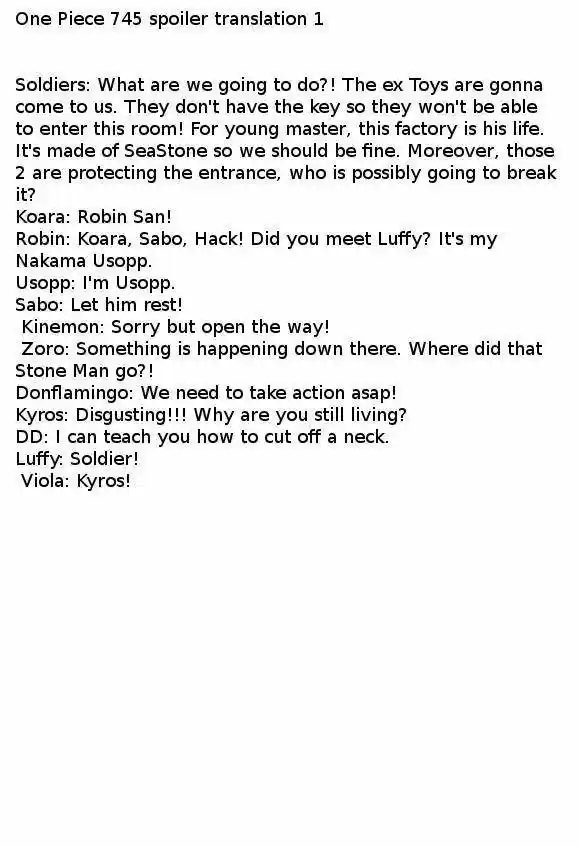 Read One Piece ES Manga Online