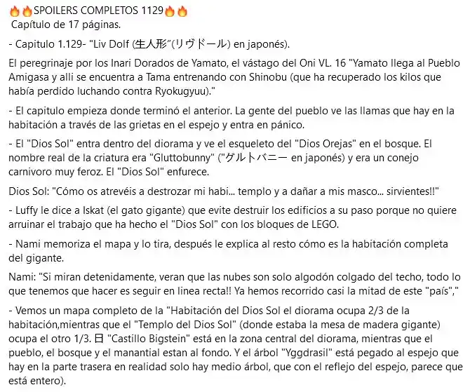 Read One Piece ES Manga Online