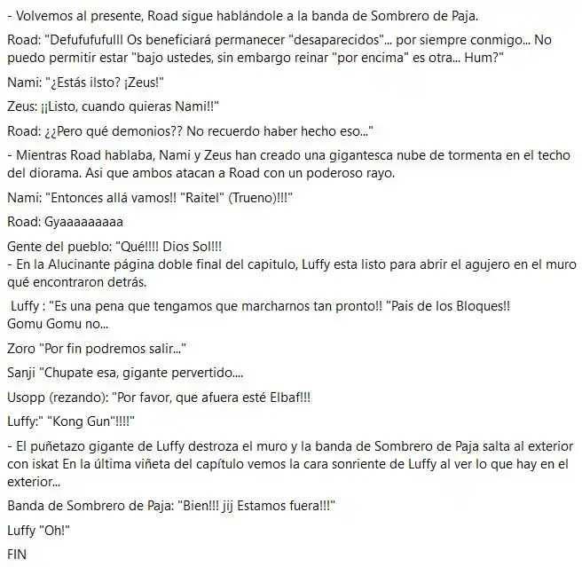 Read One Piece ES Manga Online