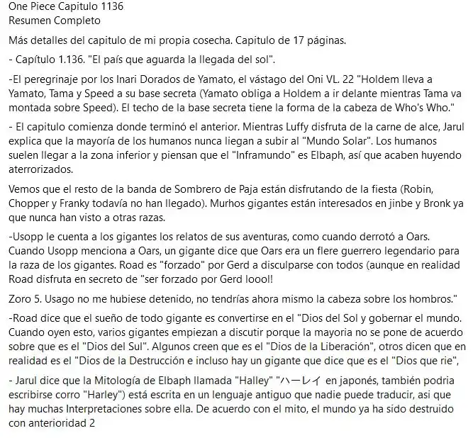 Read One Piece ES Manga Online