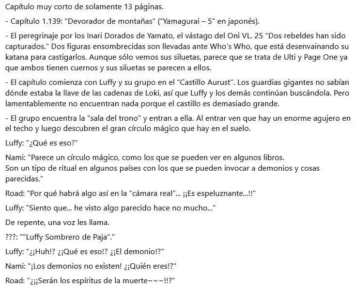 Read One Piece ES Manga Online