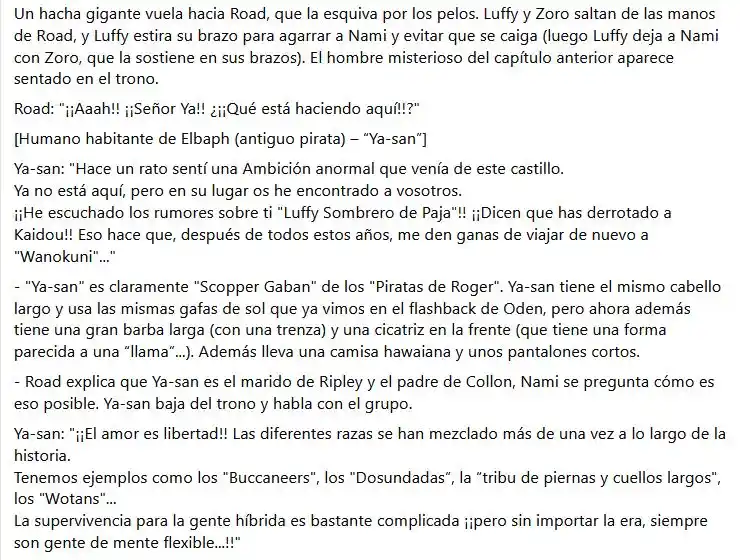 Read One Piece ES Manga Online