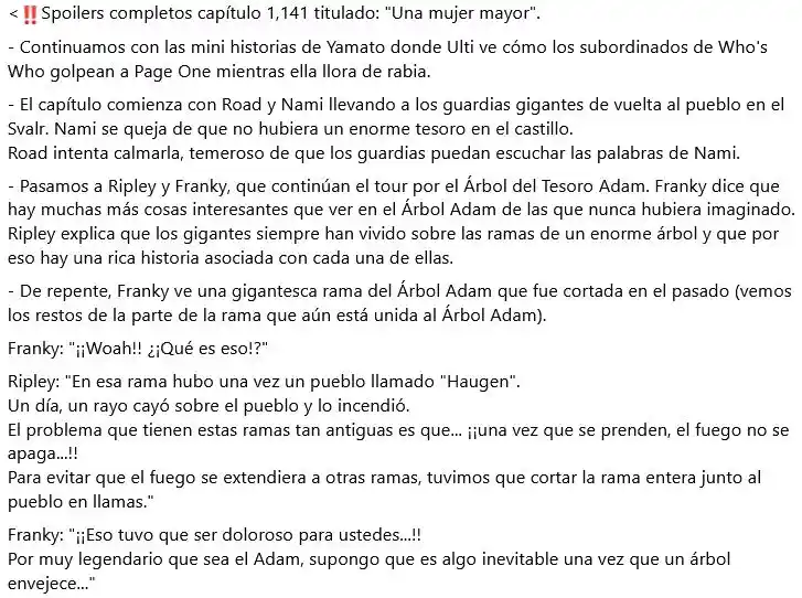 Read One Piece ES Manga Online