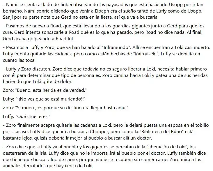 Read One Piece ES Manga Online