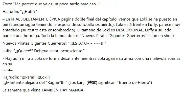 Read One Piece ES Manga Online