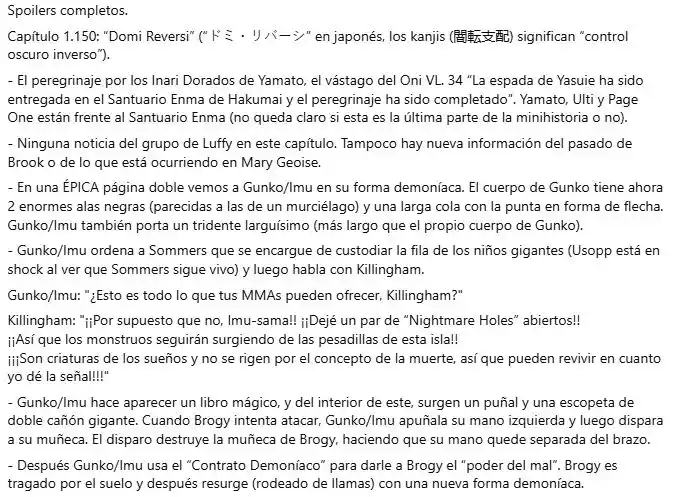 Read One Piece ES Manga Online