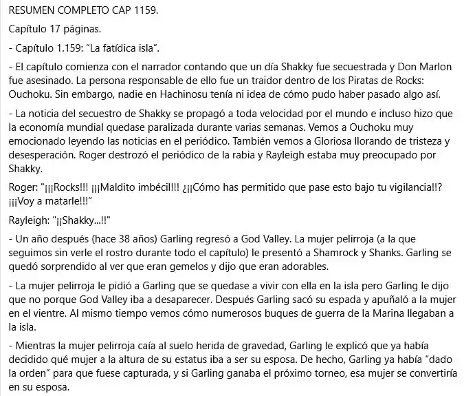 Read One Piece ES Manga Online