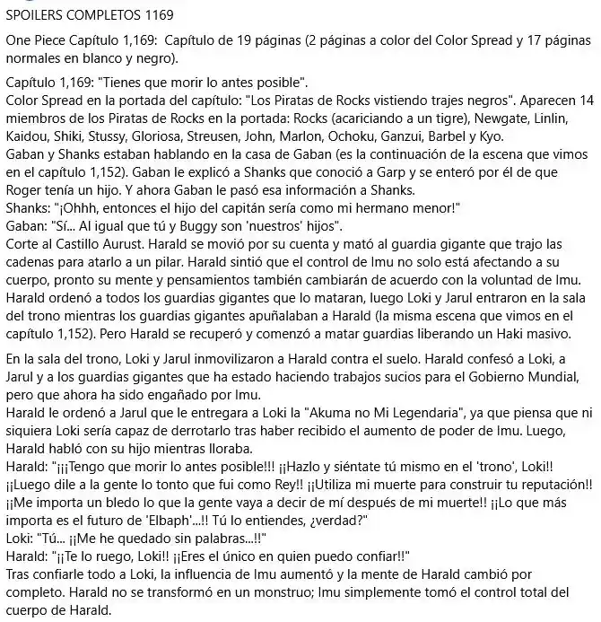 Read One Piece ES Manga Online