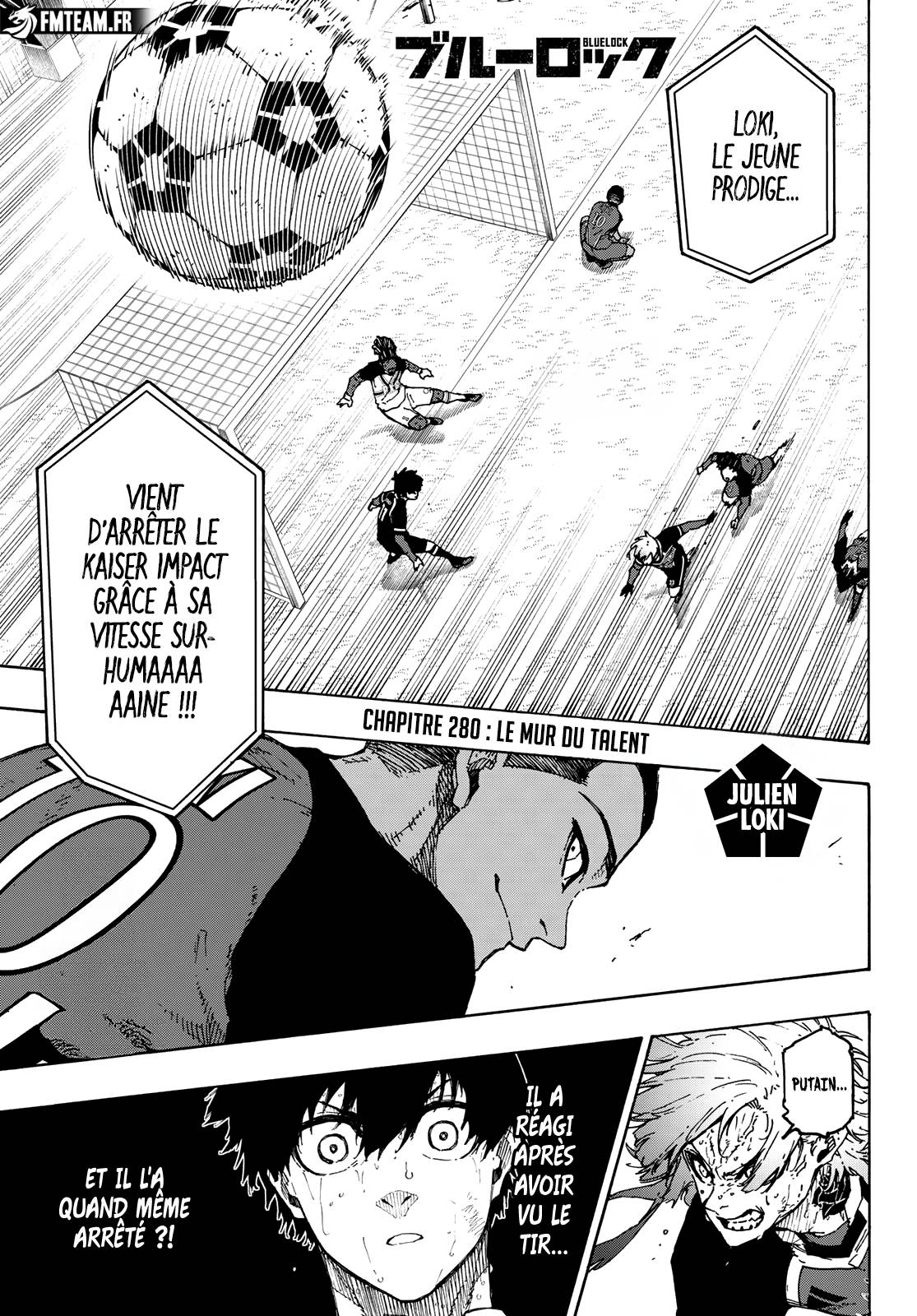 Read Blue Lock FR Manga Online