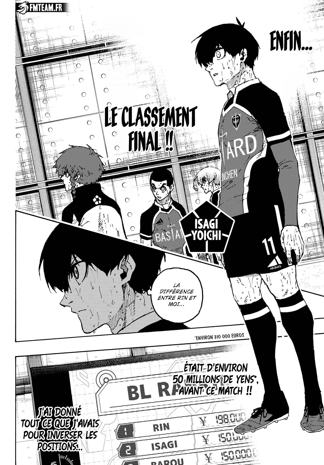 Read Blue Lock FR Manga Online