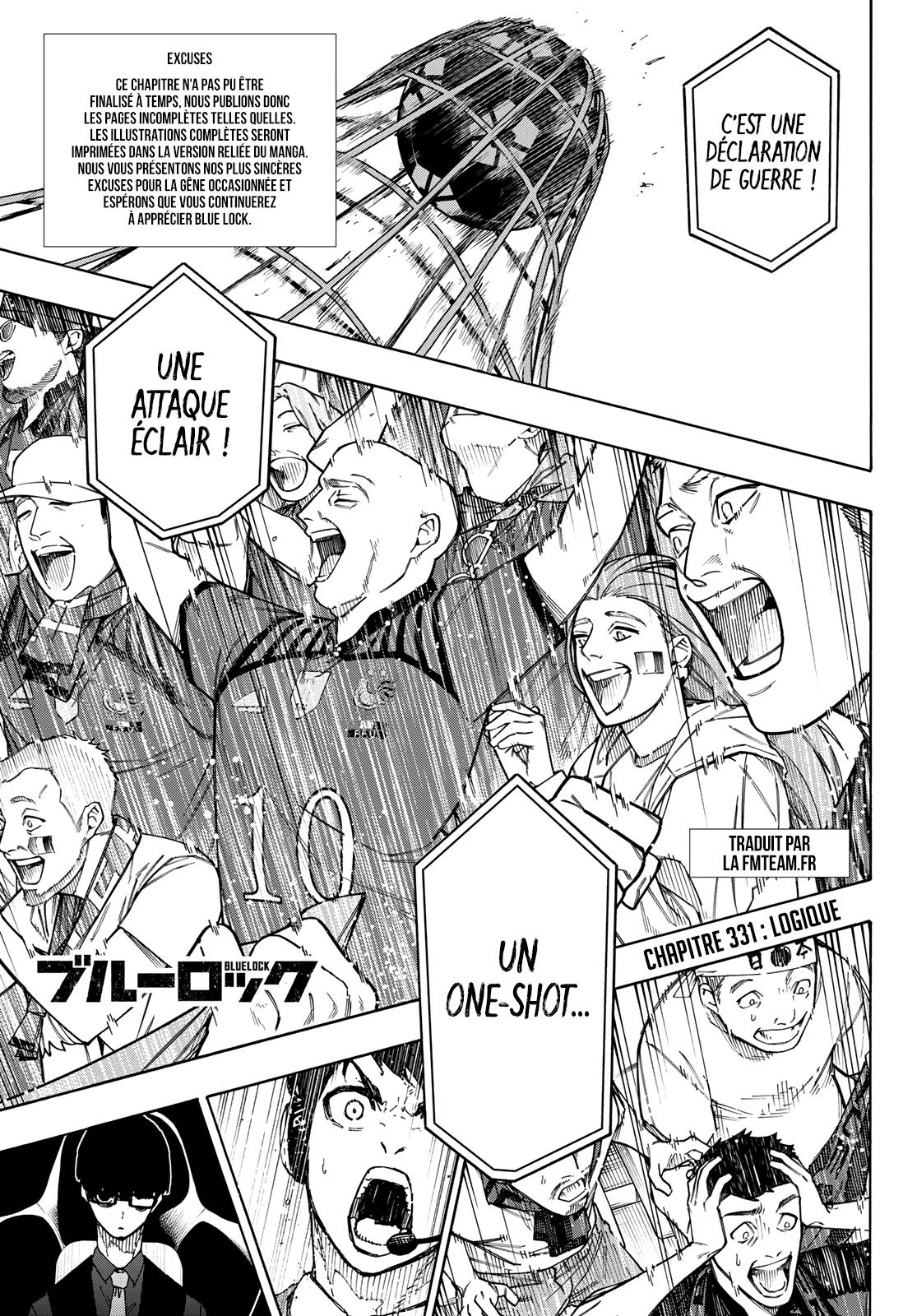 Read Blue Lock FR Manga Online