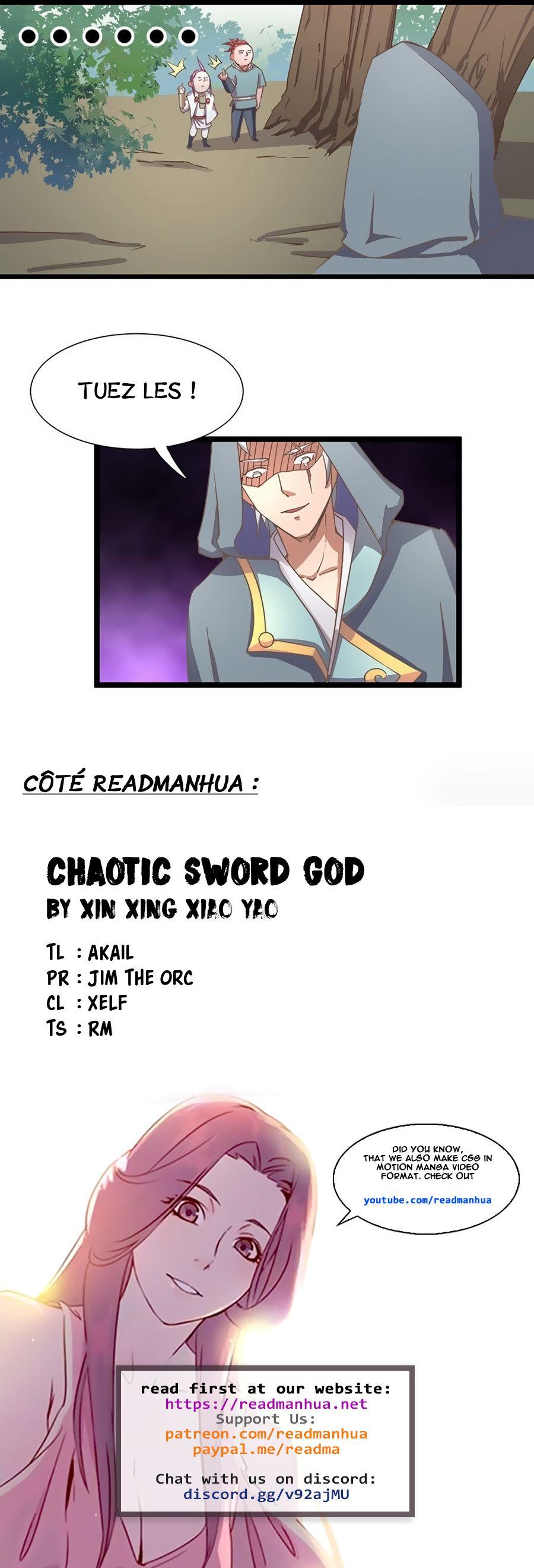Read Chaotic Sword God FR Manga Online