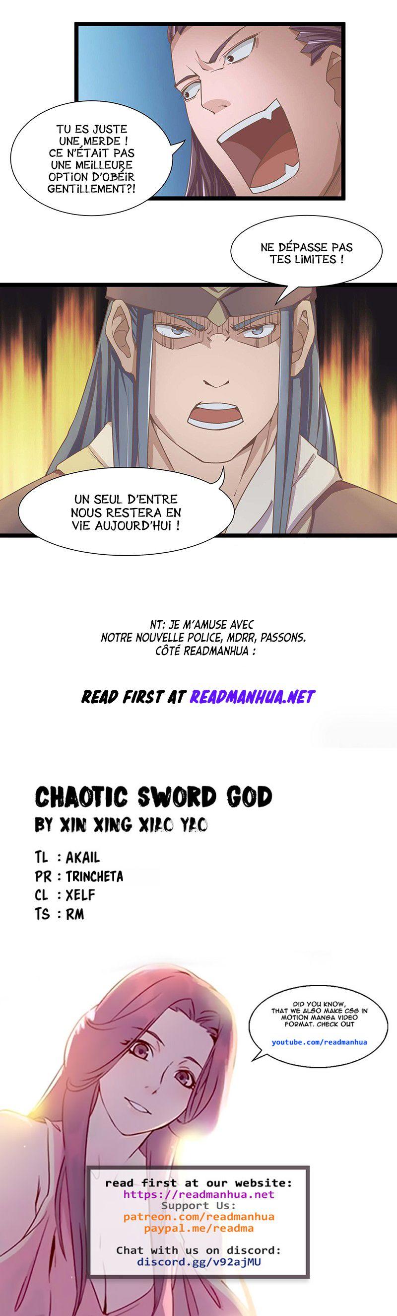 Read Chaotic Sword God FR Manga Online