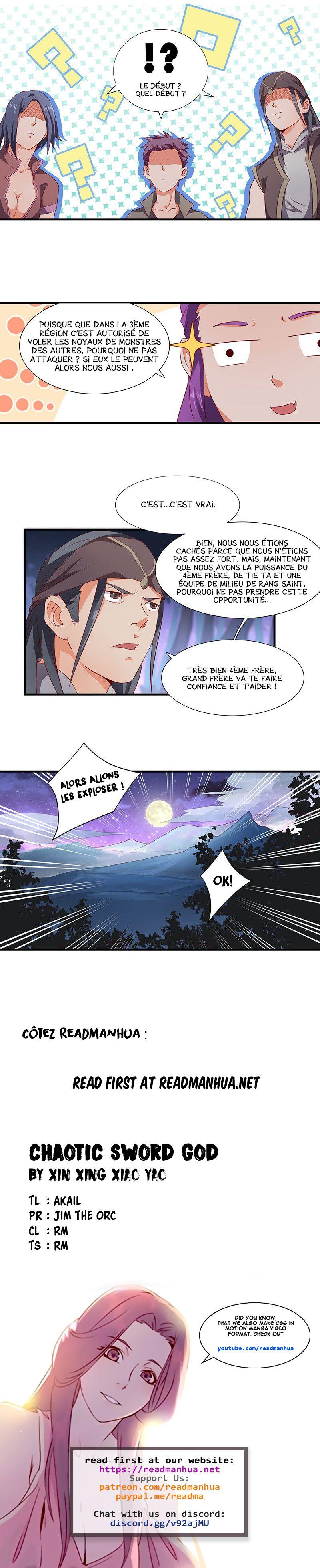 Read Chaotic Sword God FR Manga Online