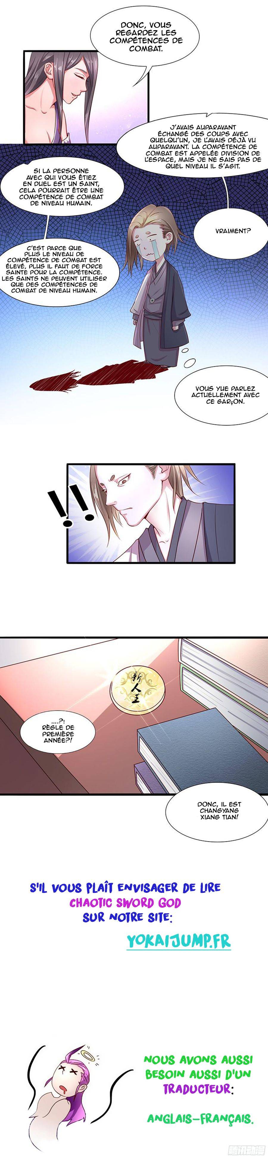 Read Chaotic Sword God FR Manga Online