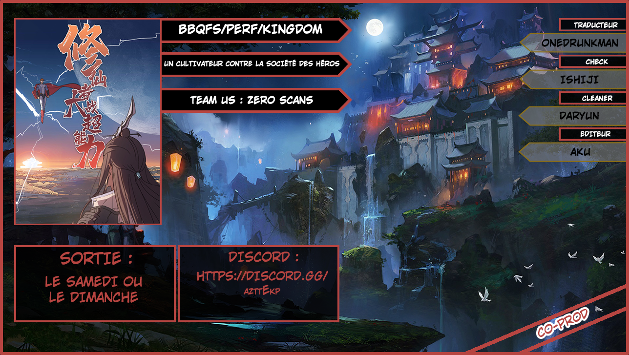 Read Cultivator Against Hero Society FR Manga Online