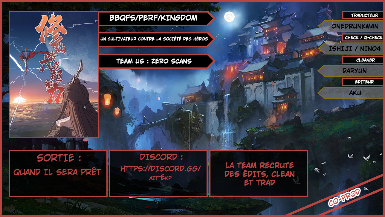 Read Cultivator Against Hero Society FR Manga Online