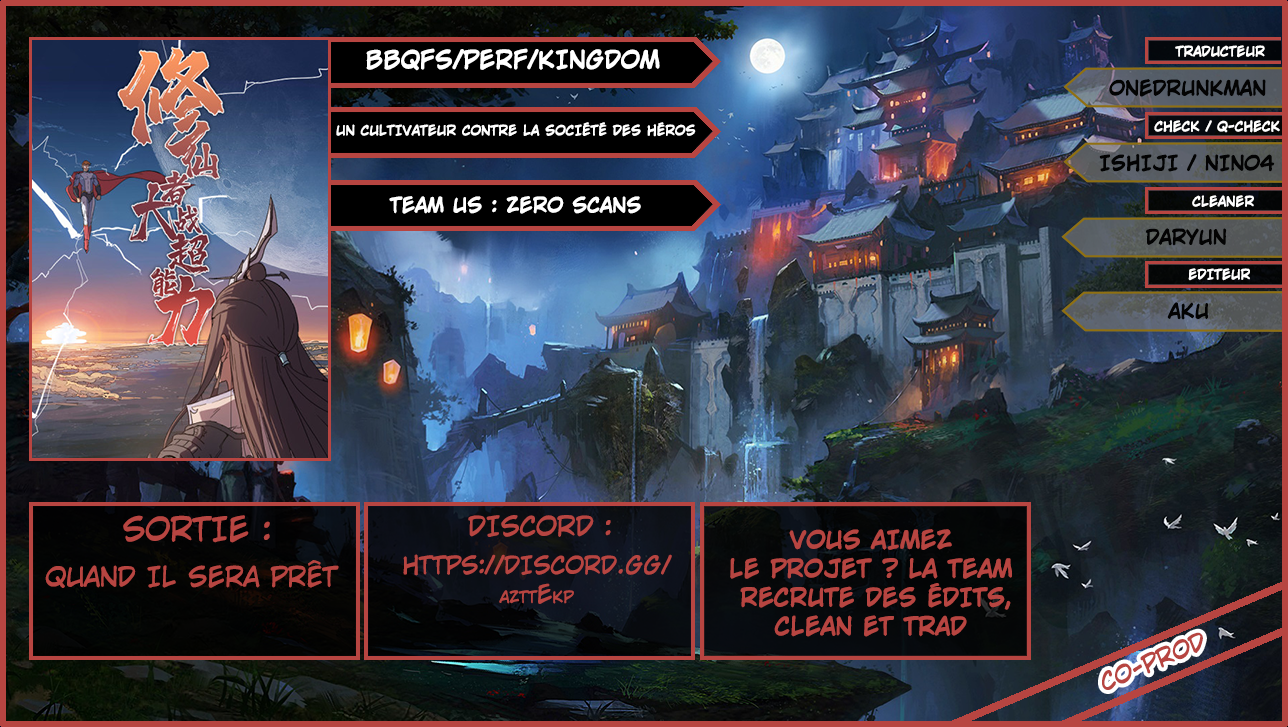 Read Cultivator Against Hero Society FR Manga Online