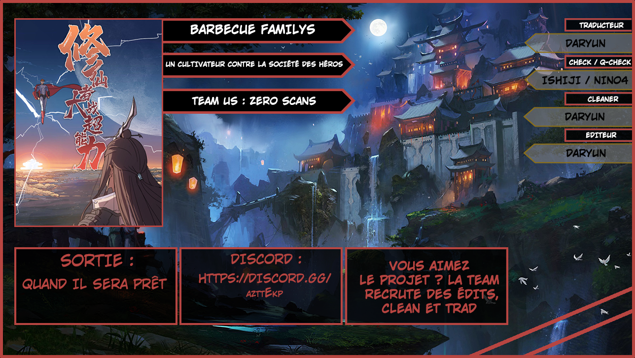 Read Cultivator Against Hero Society FR Manga Online