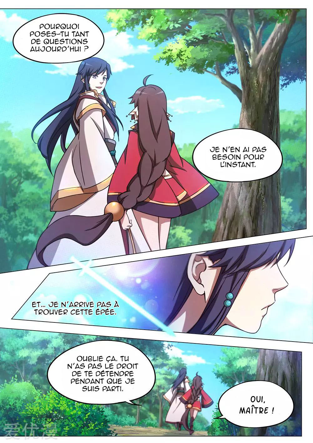 Read Everlasting God of Sword FR Manga Online