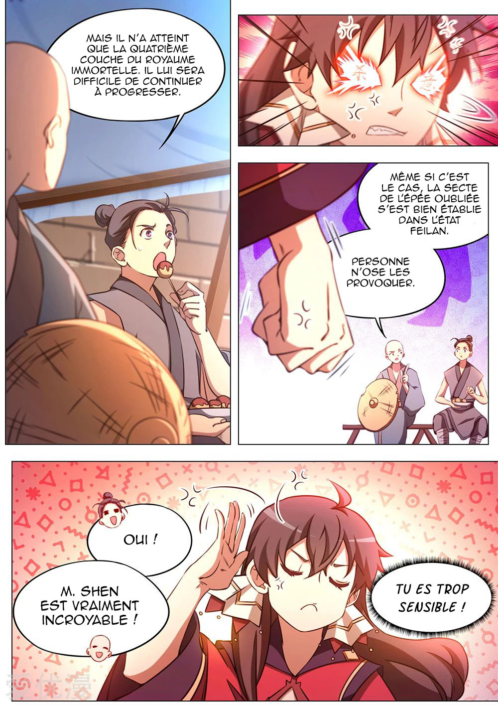 Read Everlasting God of Sword FR Manga Online