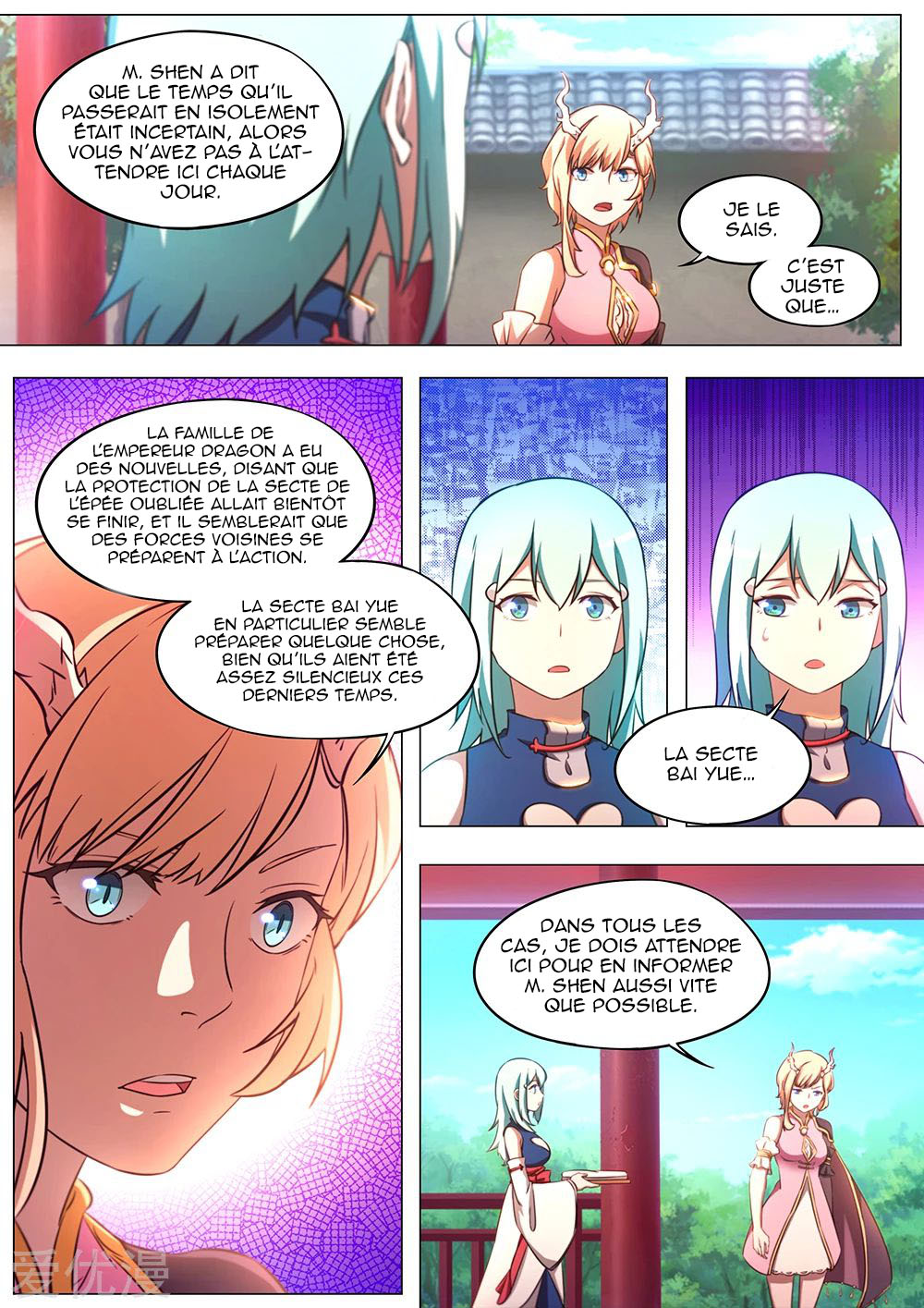 Read Everlasting God of Sword FR Manga Online