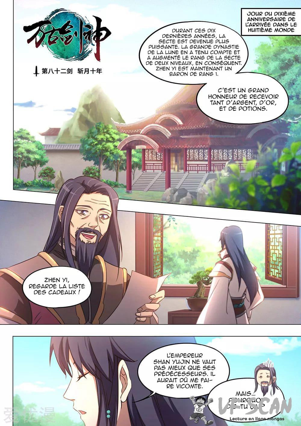Read Everlasting God of Sword FR Manga Online