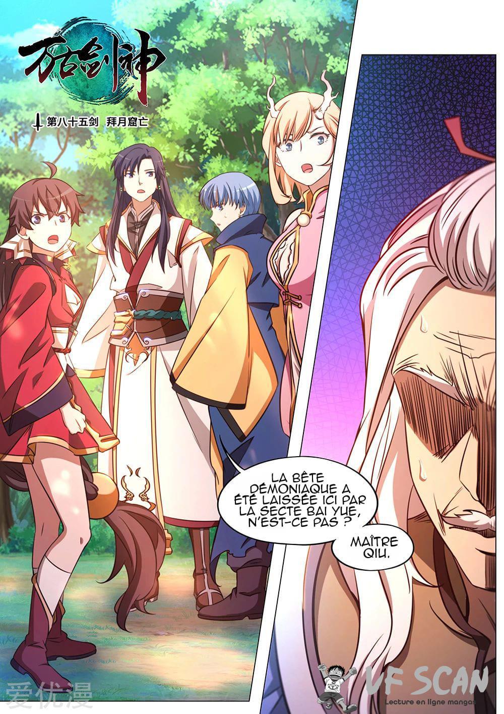 Read Everlasting God of Sword FR Manga Online