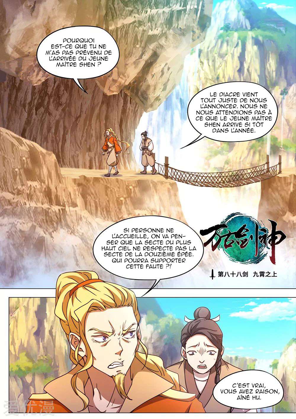 Read Everlasting God of Sword FR Manga Online
