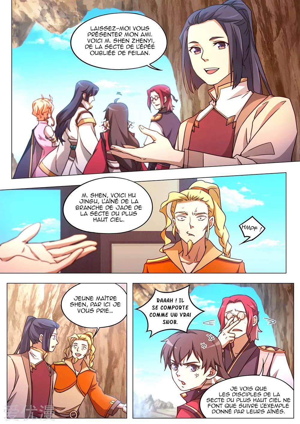 Read Everlasting God of Sword FR Manga Online