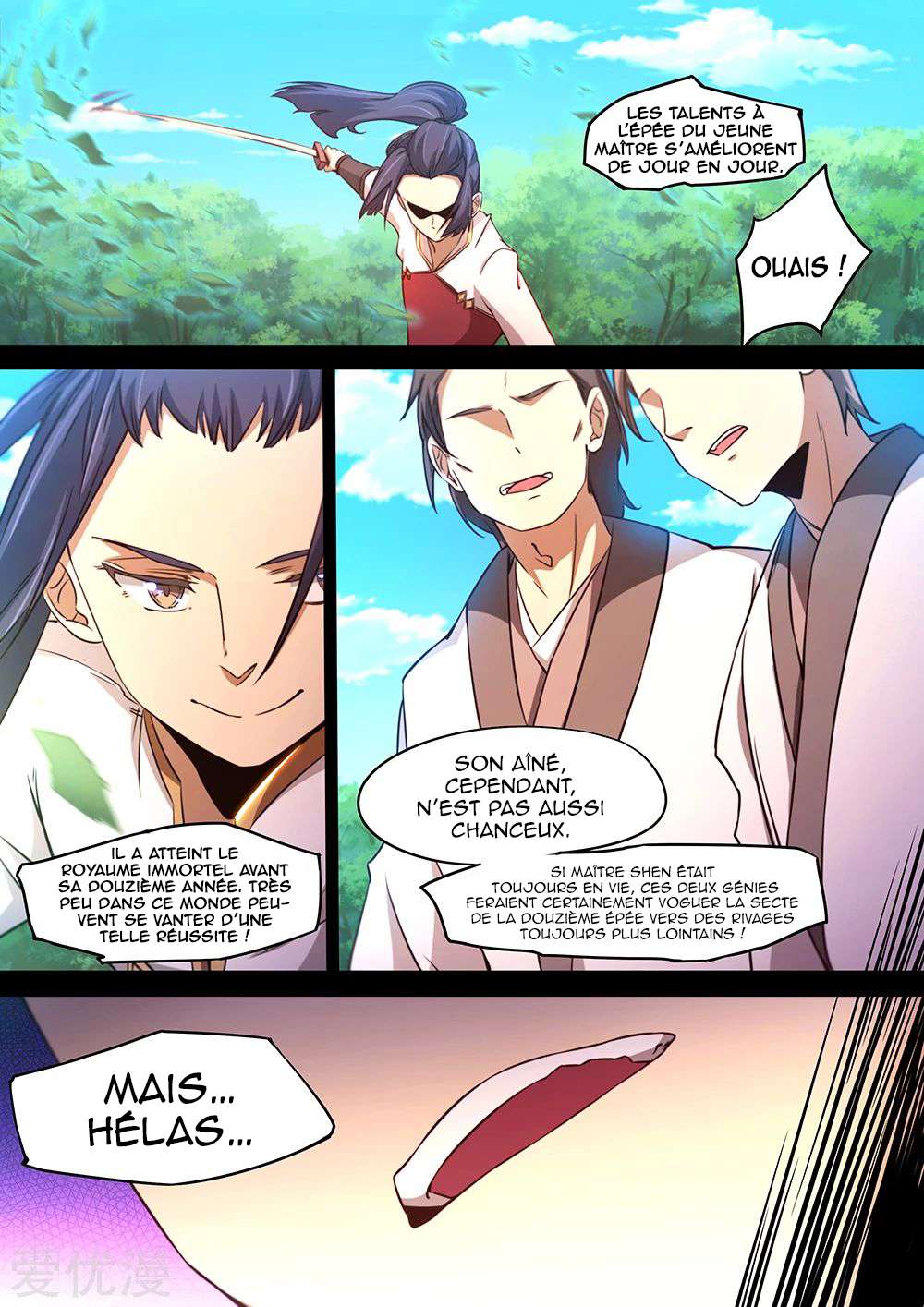 Read Everlasting God of Sword FR Manga Online