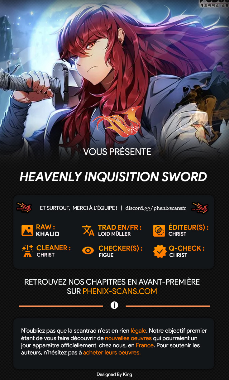 Read Heavenly Inquisition Sword FR Manga Online