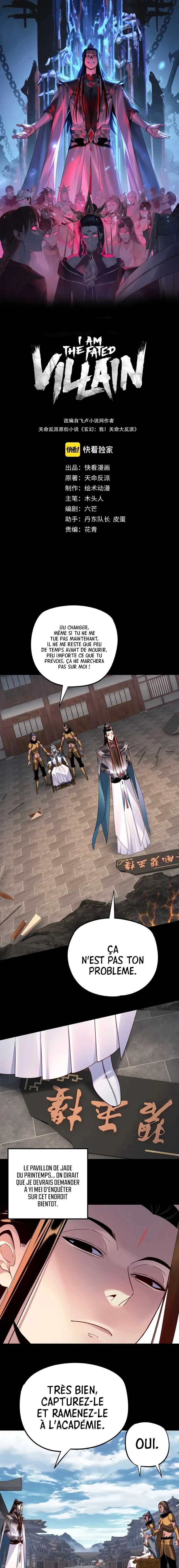 Read I Am the Fated Villain FR Manga Online