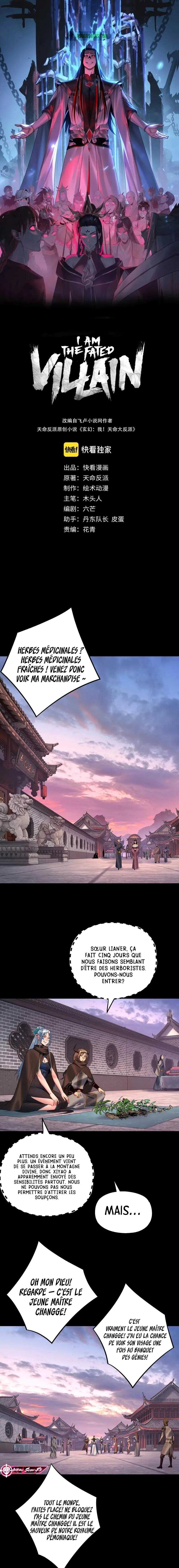 Read I Am the Fated Villain FR Manga Online