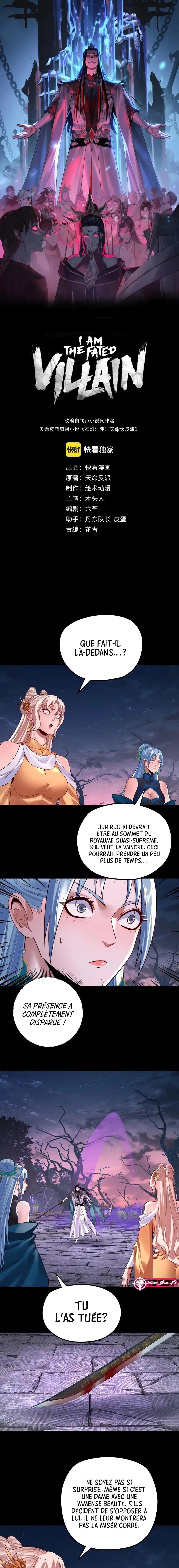 Read I Am the Fated Villain FR Manga Online