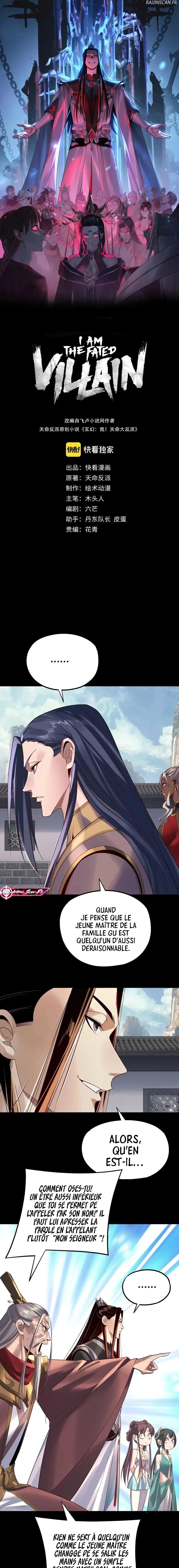 Read I Am the Fated Villain FR Manga Online