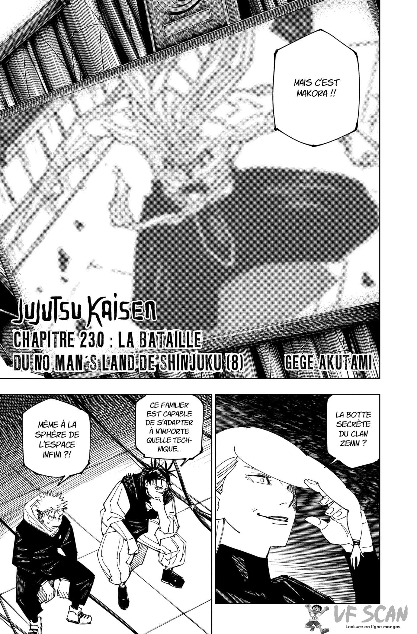 Read Jujutsu Kaisen FR Manga Online