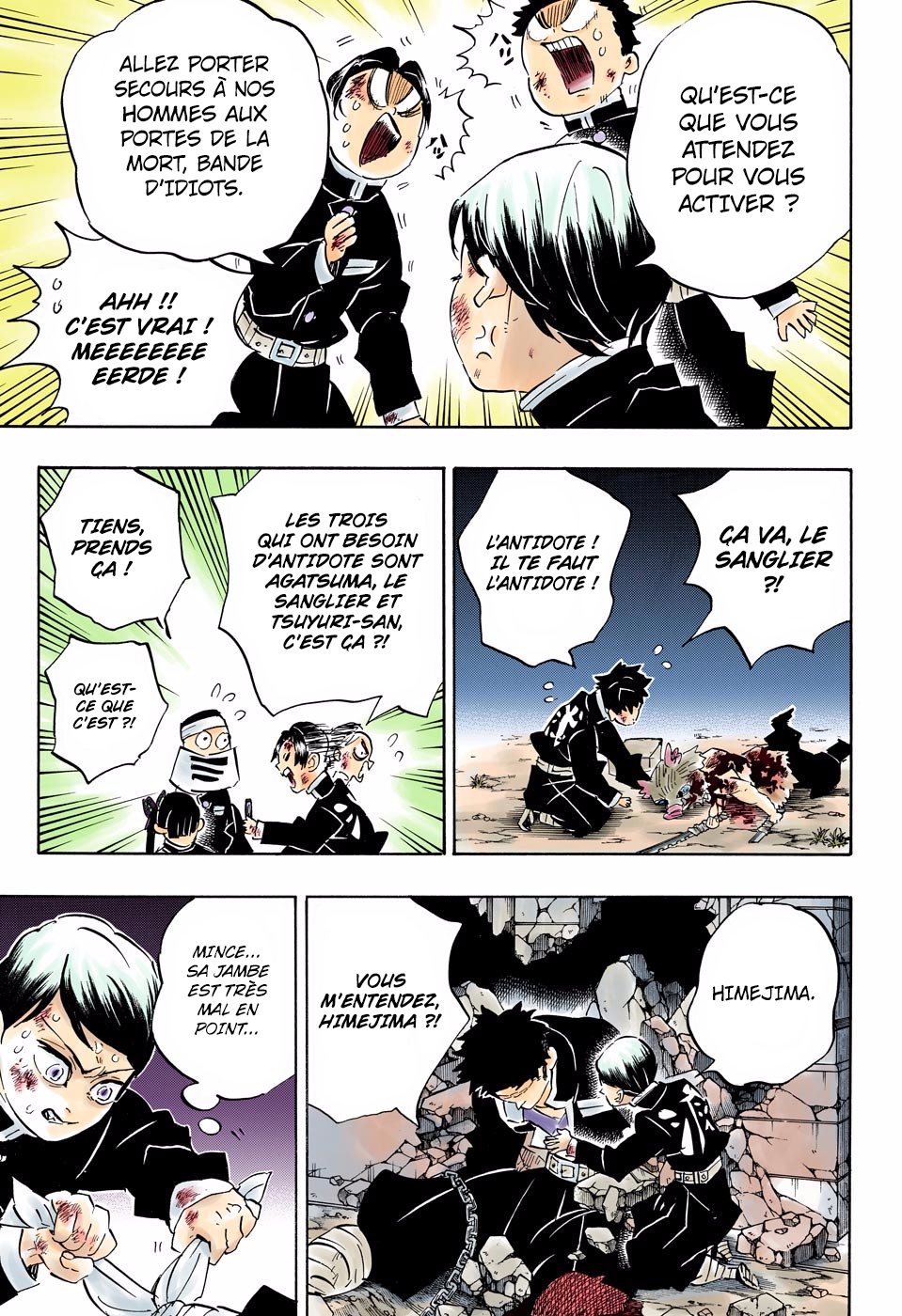 Read Kimetsu No Yaiba FR Manga Online