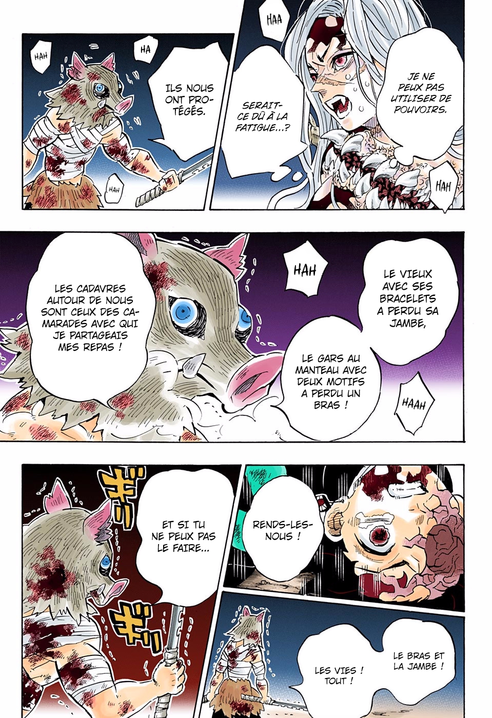 Read Kimetsu No Yaiba FR Manga Online