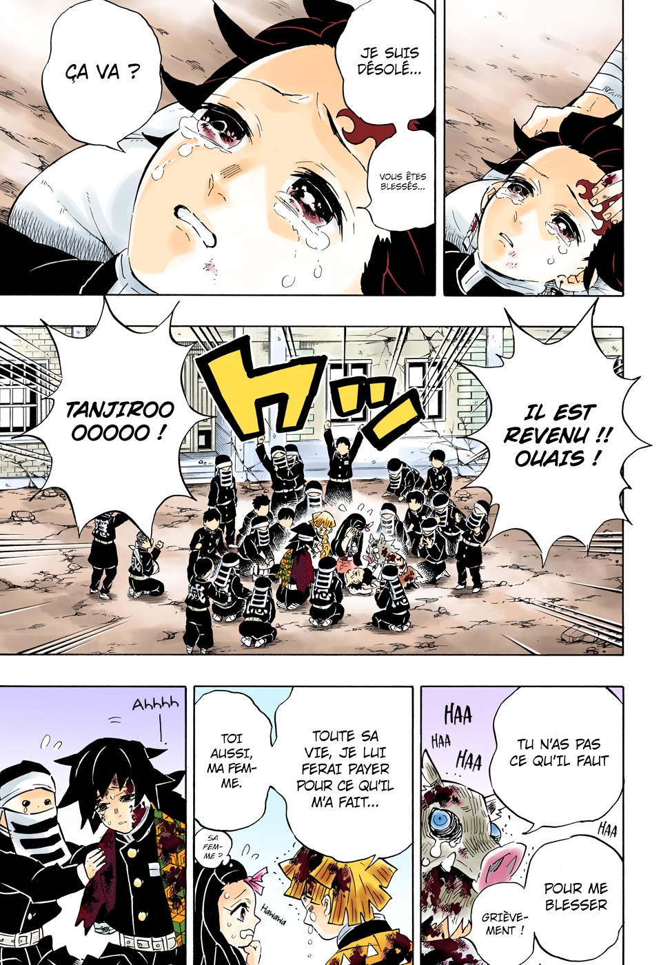 Read Kimetsu No Yaiba FR Manga Online