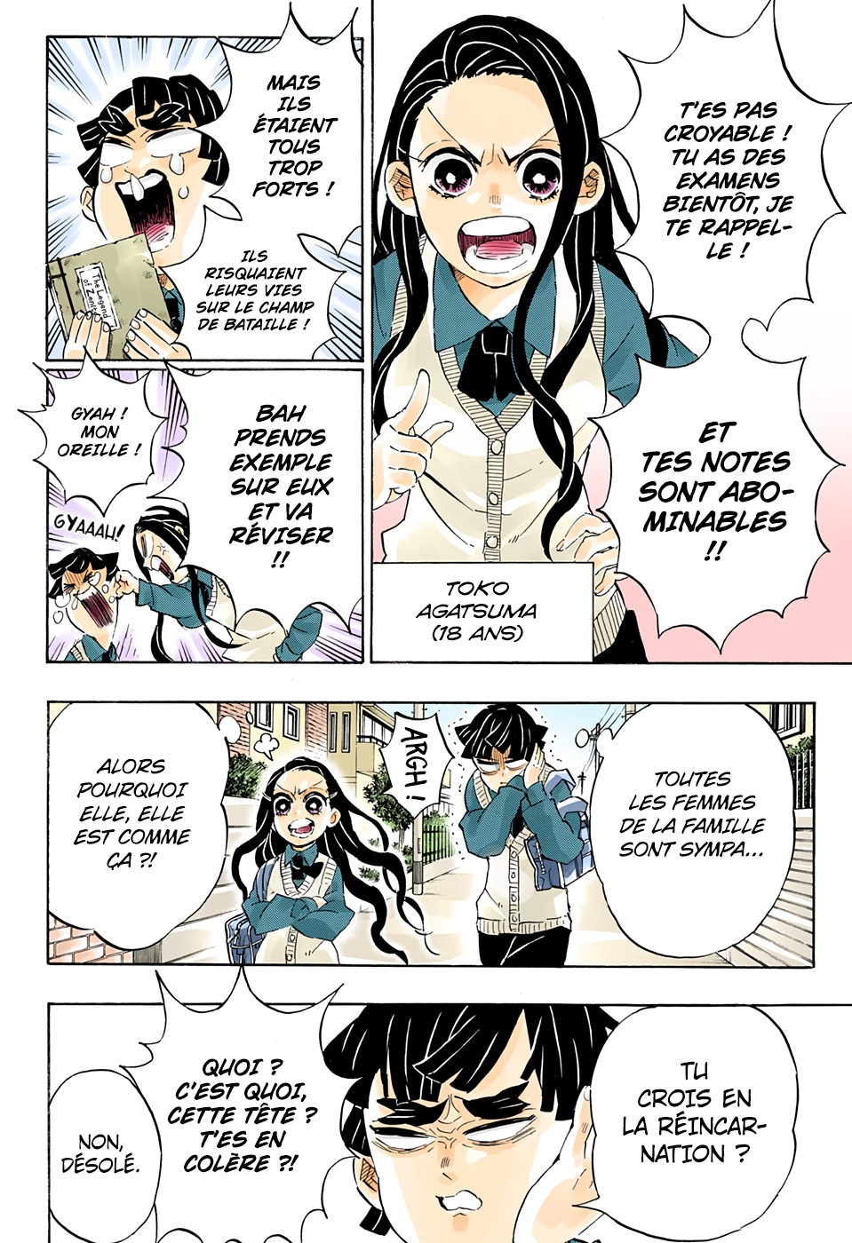 Read Kimetsu No Yaiba FR Manga Online